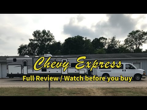 Full Review Chevy Express Passenger Van / Must watch before buying! RV Living