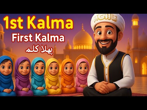 Pehla Kalma Tayyab I Pehla kalma for kids | kalma tyaba | Islamic video I Alilearns Islam