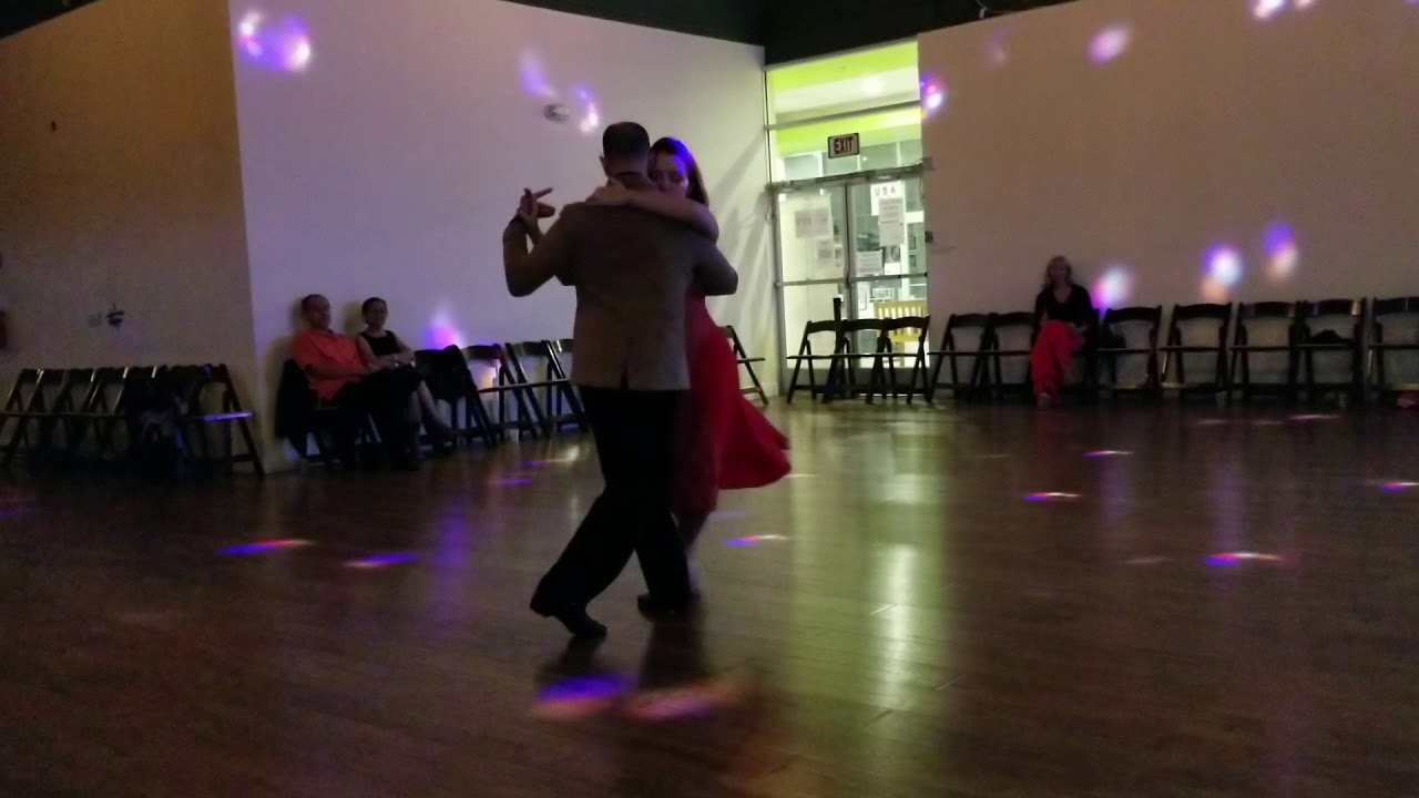 Lorena Gonzales & Gaston Camejo - performance at SiliconValley Milonga on 9/12/18 (2 of 3)