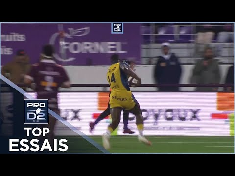 TOP Essais de la J09 – PRO D2 – Saison 2023-2024