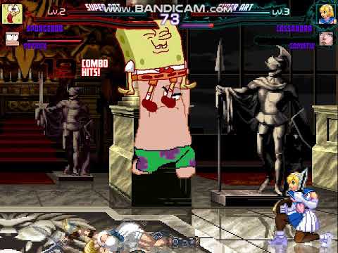 MUGEN Request: Spongebob & Patrick Star Vs Cassandra & Sophitia