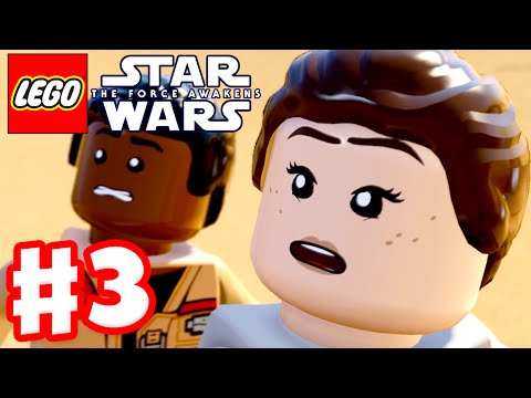 LEGO Star Wars The Force Awakens - Gameplay Part 3 - Chapter 3: Niima Outpost