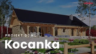 Projekt domu Kocanka z garażem 1-st. [A]: dom z Extradom.pl