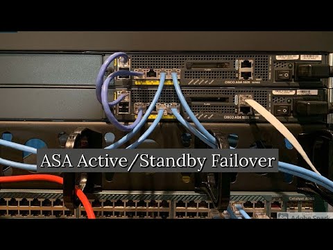 Cisco ASA Firewall Active/Standby Failover Configuration
