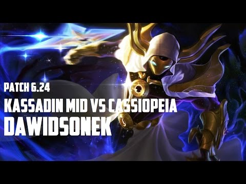 Dawidsonek as Kassadin in Midlane vs Cassiopeia | Challenger | Patch 6.24