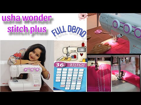 Usha Janome Wonder Stitch Plus Machine