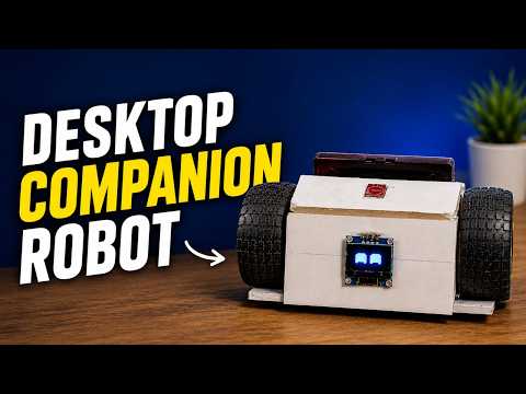 DIY ESP32 Desktop Companion Robot 