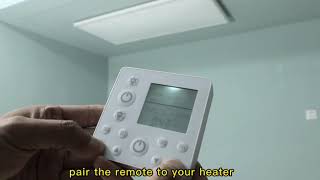 ByeCold | Stropní  infrapanel | LED světlo | 800W | 128x63 cm | Dálkový WiFi ovladač | Výhřevnost 16m² | IGT2-HH1206L