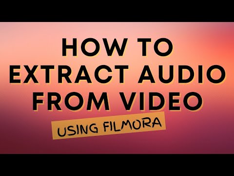 How to Extract Audio from Video using Filmora: Taglish Tutorial | RYAN'S BOARD