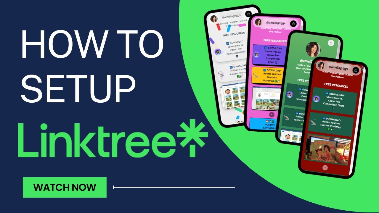 🌲 How to Set up LINKTREE 🌲Step by Step Link Tree Tutorial 👩‍💻#linktree #howto #training #tutorial