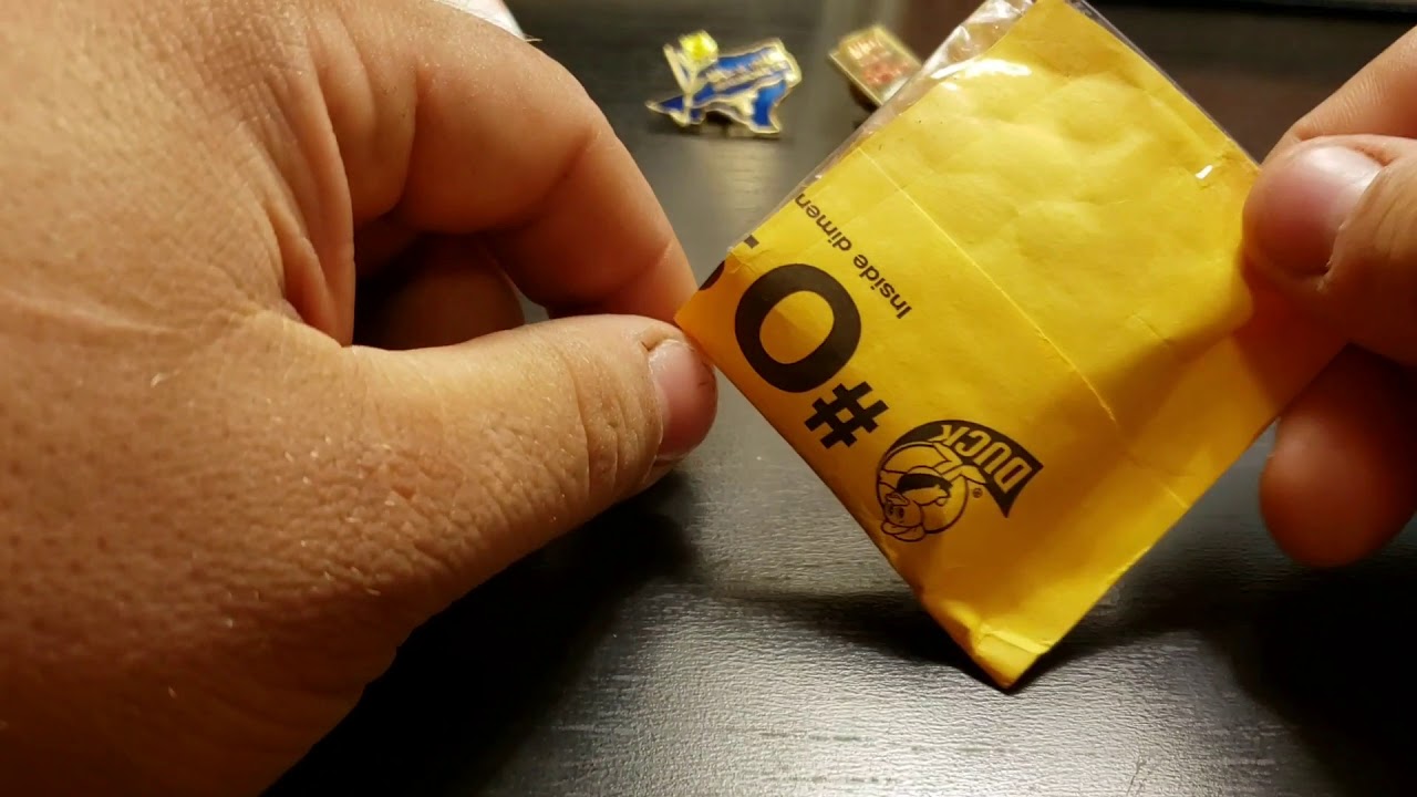 How to package pins and stickers for shipping part 1