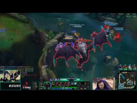 LUNARY Vs Millenium final team fight  Lyon esport 2018