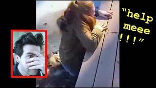 Girl Plays On Thin Ice & PAYS THE PRICE! Her Friend is THE WORST! (+ thoughts on #BellLetsTalk)