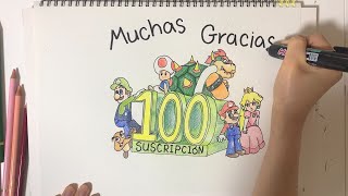 MUCHAS GRACIAS POR 1 0 0 SUSCRIPTORES! ❤️