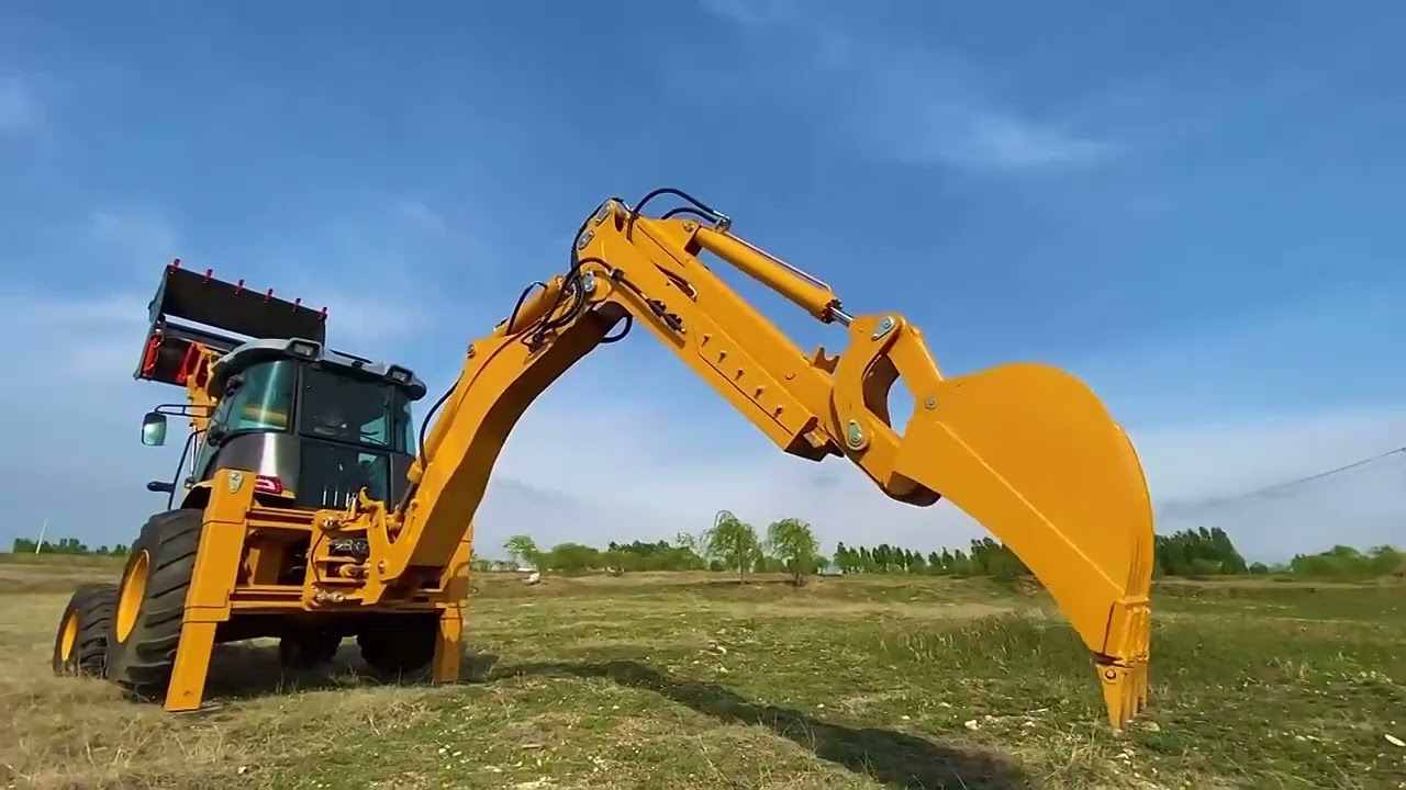 Yaweh 388 backhoe loader
