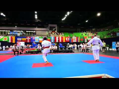 SKIF World Championship 2023-Gyor: Canada First Elimination Men’s Master Kata 55-59