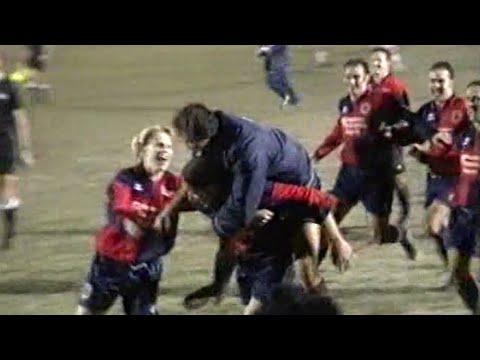 FA Cup 1998/99 - Keeper Tony Pennock scores and saves penalties for Yeovil in West Auckland replay