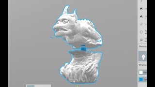 3D Builder - découper un fichier STL avec emboîtements