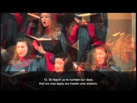 Ives Psalm 90   Samford A Cappella Choir