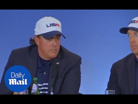 Phil Mickelson slams US Ryder Cup captain Watson's strategy - Daily Mail