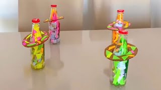 How to make a ring toss game using recycled materials