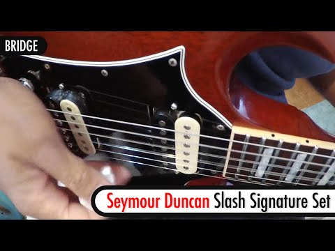 Seymour-Duncan Whole Lotta Humbucker vs. Slash Signature Set