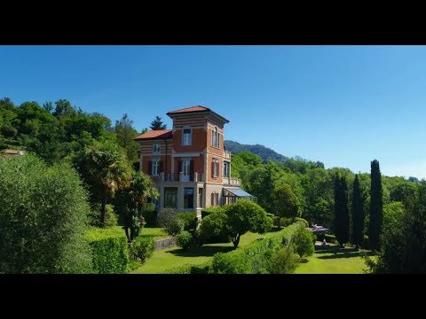 Art Nouveau villa on Lake Maggiore