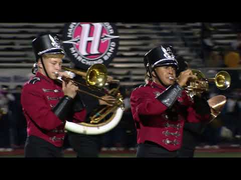 Harvey High School Red Raider Marching Band Performance