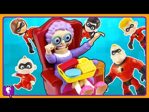 Incredibles Vs Greedy Granny by HobbyKidsTV