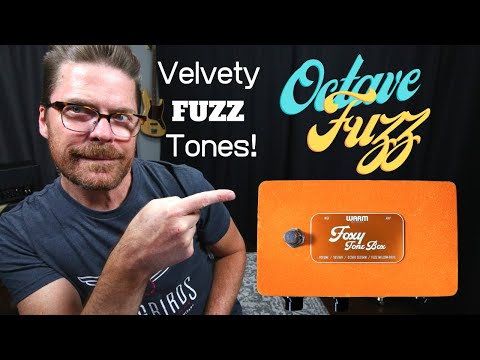 Warm Audio Foxy Tone Box Pedal Demo - Fat Fuzz and Octave Fuzz Tones