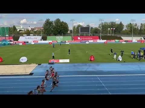 100m finał, PZLA Mistrzostwa Polski U16 2022. Mały Memoriał Janusza Kusocińskiego, Lublin