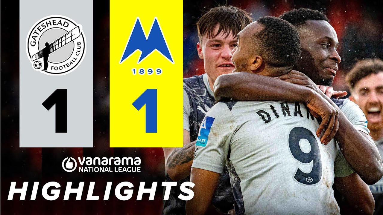 Heed held to draw in relegation six-pointer 😫 | Gateshead 1-1 Torquay United | HIGHLIGHTS