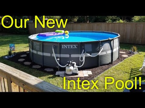 image-How many gallons is a 18 ft Intex pool?