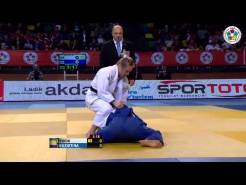 Judo Grand-Prix Samsun 2013: Mariia BUIOK (UKR) - Natalia KUZIUTINA (RUS) Bronze [-52kg]