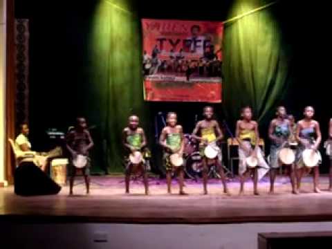 Tanzanian Dance Performance by CHIBITE. At Tanzanian Youth Exchange Forum & Festival.
