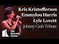 Kris Kristofferson, Lyle Lovett, Emmylou Harris (Johnny Cash Tribute) - 1996 Kennedy Center Honors