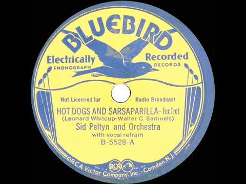 1934 Sid Peltyn (Tom Berwick) - Hot Dogs And Sarsaparilla (Dick Robertson, vocal)