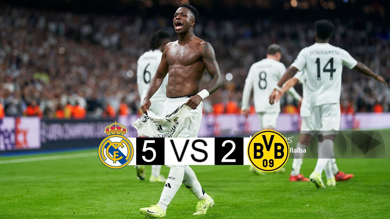 The Day Vinicius jr Destroyed Dortmund At Bernabeu