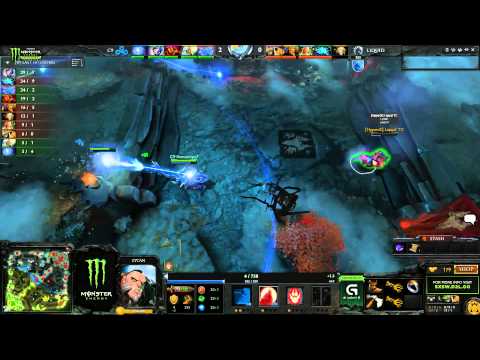 Monster Invitational - Liquid vs Cloud9 game 1