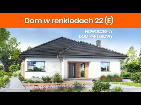 Dom w renklodach 22 (E) – Nowoczesny dom parterowy I ARCHON+ Projekty Domów