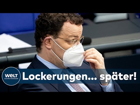 CORONA-LOCKDOWN: Gesundheitsminister Spahn stellt Lockerungen ab Ostern in Aussicht