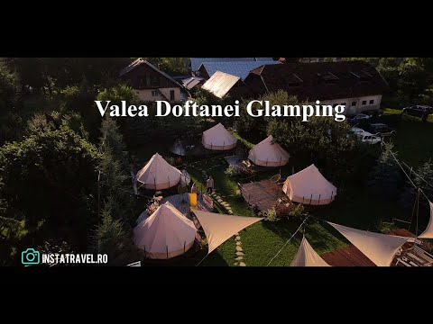 Valea Doftanei Glamping - O cazare de poveste la doar 2 ore de București - video dronă - 2022