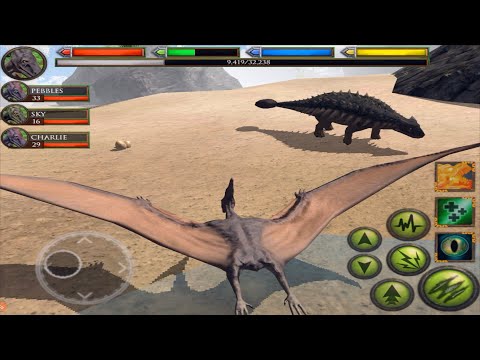 Pterodactyl VS T-Rex, Velociraptor, Sabertooth Tiger, Dinosaurs,  Ultimate Dinosaur Simulator