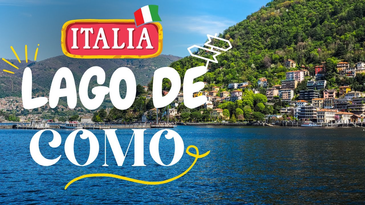 Lago Di Como, Itália  Bate e volta de MILÃO. Um dos lagos mais LINDOS DO MUNDO!! Roteiro Perfeito!!!