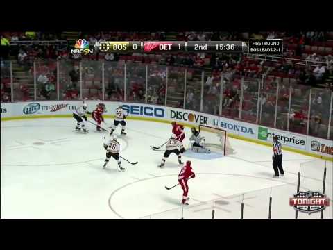Bruins at Red Wings   Game 4\24\14