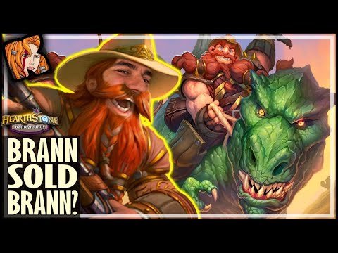 BRANN SELLING BRANN = EPIC SAD - Hearthstone Battlegrounds