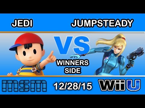 MSM 30 - NXT | jEDi (Ness) Vs. Jumpsteady (Zero Suit Samus) Winners Side - Smash Wii U