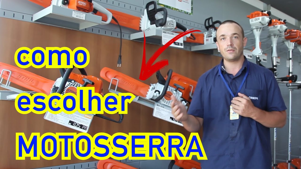 Qual a motosserra perfeita para você