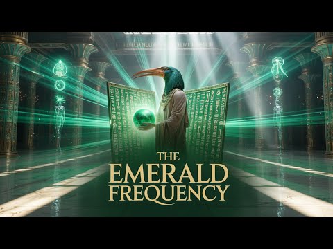THE EMERALD FREQUENCY | Thoth’s Alchemical Resonance | 528 Hz Atlantean Heart Activation | 4 Hours