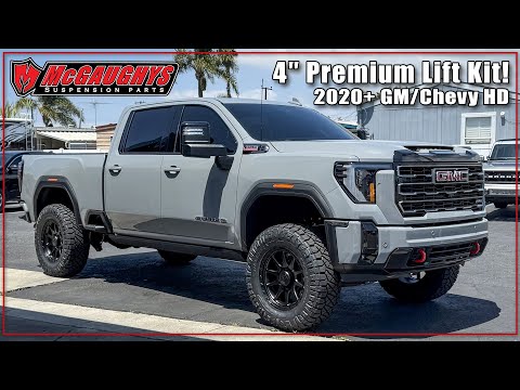 McGaughys 4" Premium Kit - Aaron\'s 2025 GMC 2500HD by Signature Performance